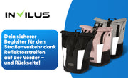 Rolltop Rucksack [20L bis 25L] recycelt und reflektierend [grau]