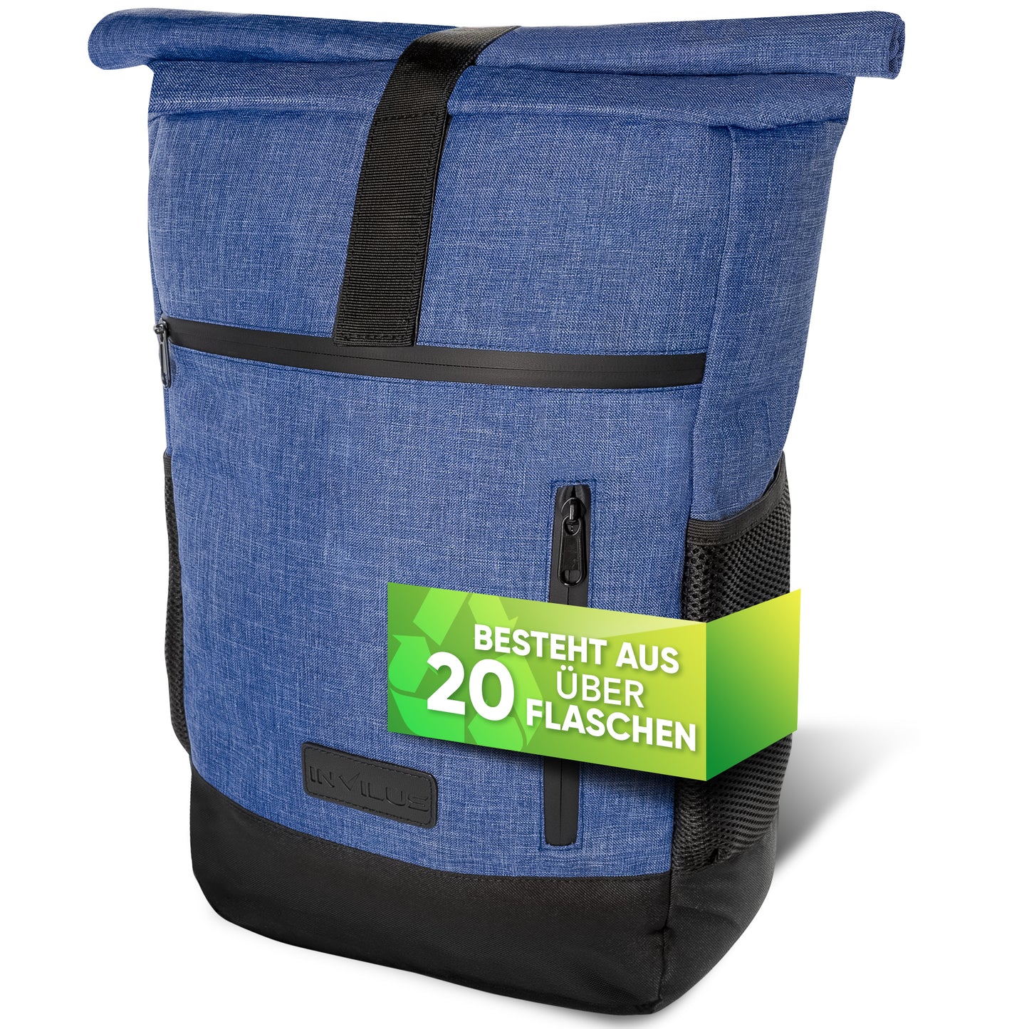 Invilus Rolltop – Jeans-Blau