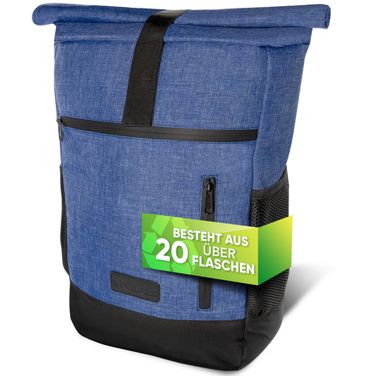 Invilus Rolltop – Jeans-Blau