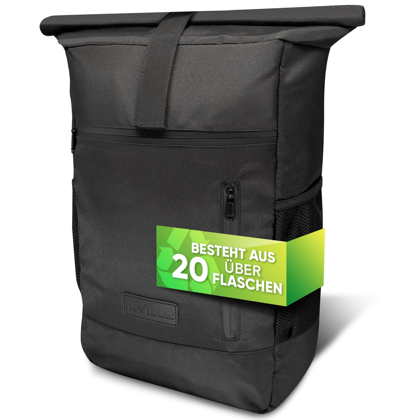 Invilus Rolltop – Schwarz